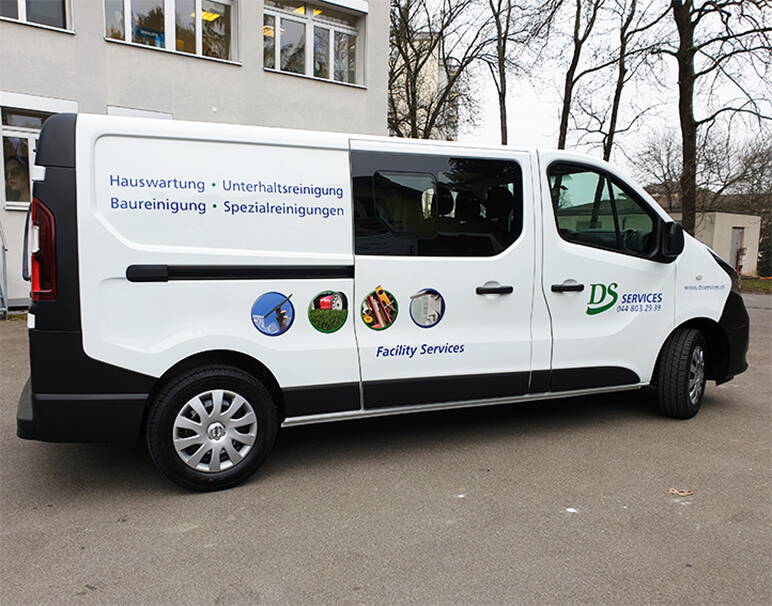 Fahrzeugbeschriftung, Renault, DS Service