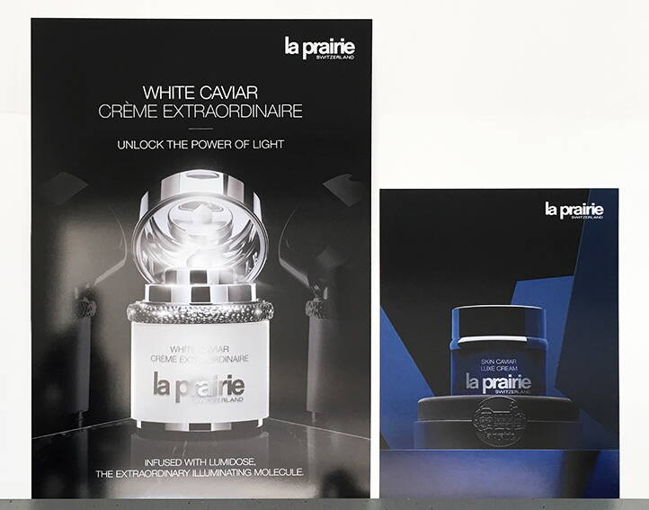 Gebäudebeschriftung, La Prairie