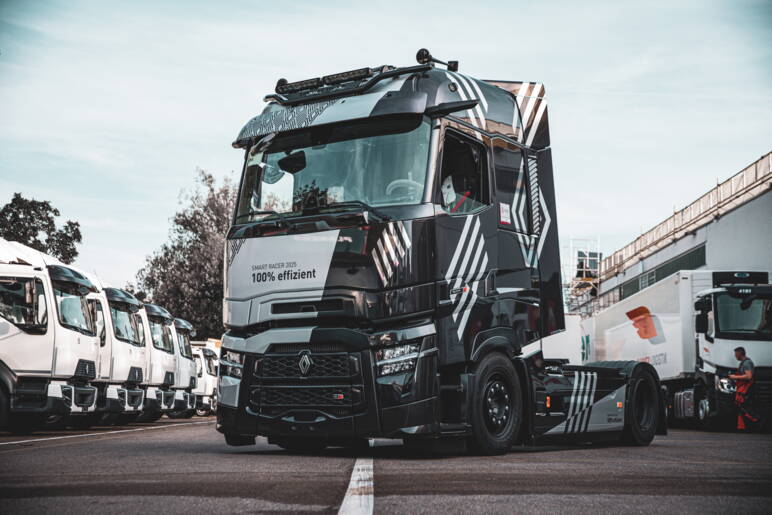 Fahrzeugbeschriftung, Renault Truck