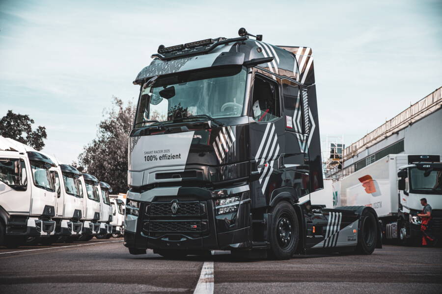 Fahrzeugbeschriftung, Renault Truck