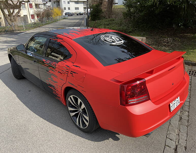 Fahrzeugbeschriftung, Dodge